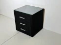 Čalouněný noční stolek Heaven černý