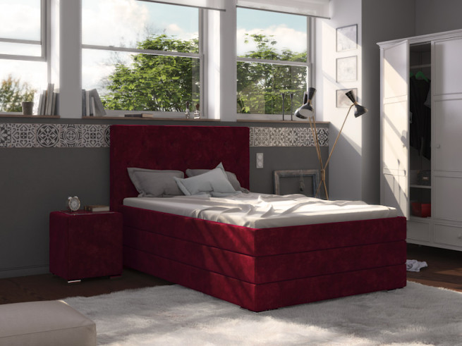 Vysoká postel Tera 130x200 cm - výběr barev