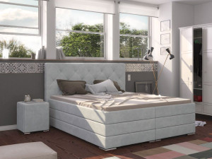 Postel Tera - Terra 80 světlá bílošedá