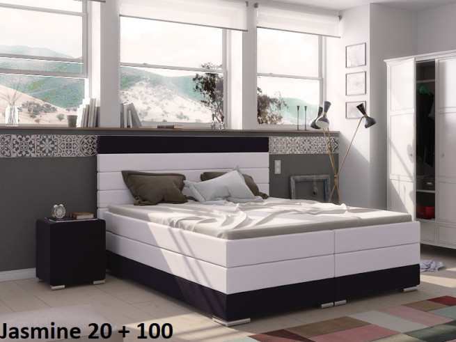 Vysoká postel Torino 240x200 cm 1500 barev