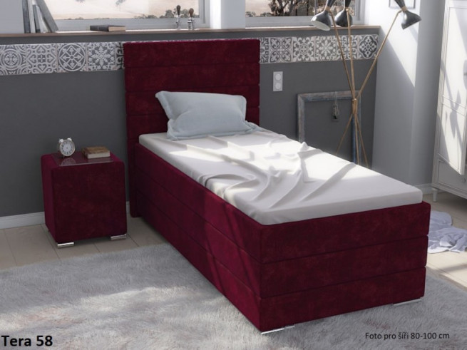 Vysoká postel Torino 90x200 cm 1500 barev