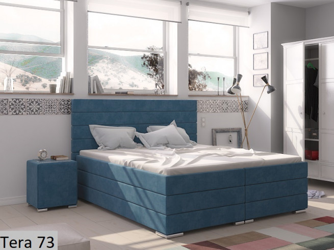 Vysoká postel Torino 210x200 cm 1500 barev