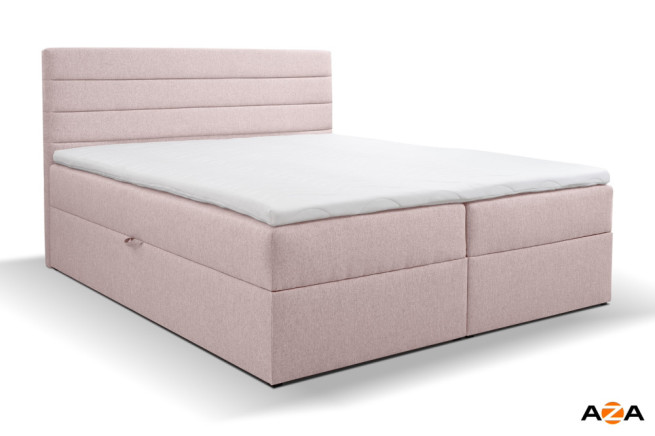 Postel boxspring Vera 290x220 s úložným prostorem - výběr barev