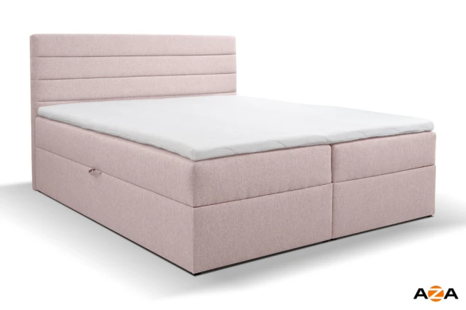 Postel boxspring Vera 290x220 s úložným prostorem - výběr barev