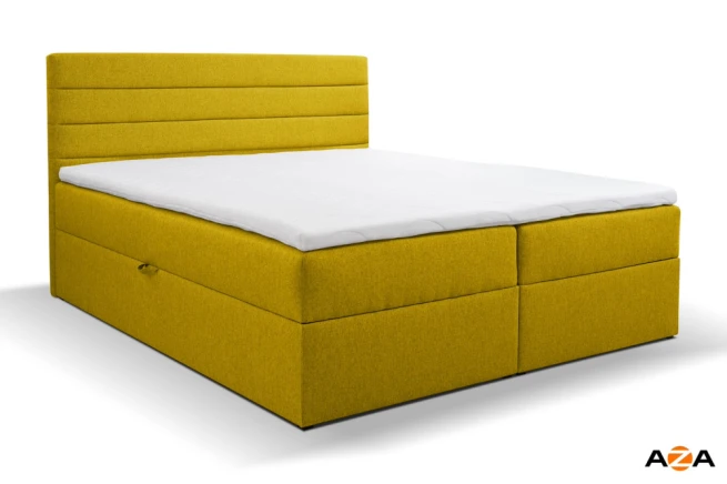 Postel boxspring Vera 220x200 s úložným prostorem - výběr barev