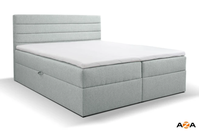 Postel boxspring Vera 300x220 s úložným prostorem - výběr barev