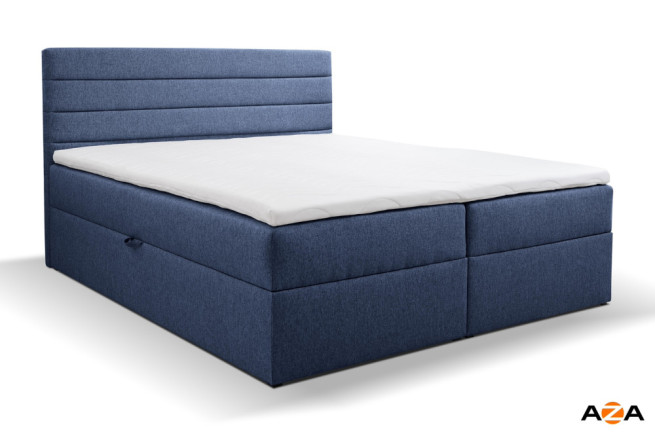 Postel boxspring Vera 180x200 s úložným prostorem - výběr barev