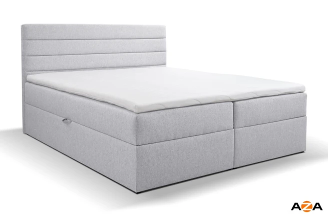 Postel boxspring Vera 250x200 s úložným prostorem - výběr barev