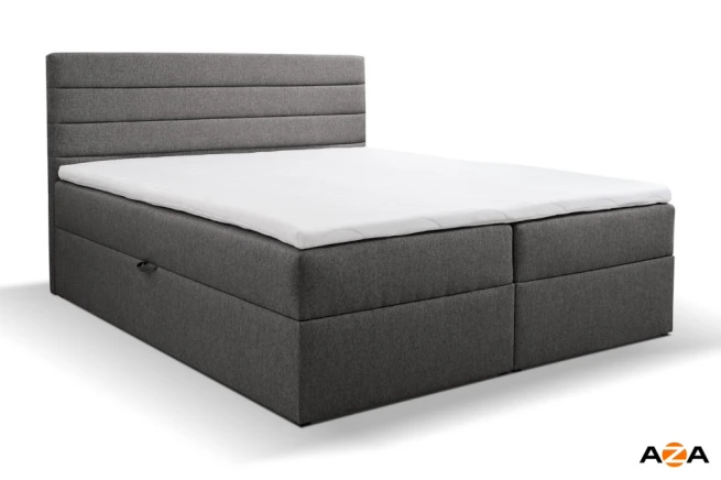 Postel boxspring Vera 250x220 s úložným prostorem - výběr barev