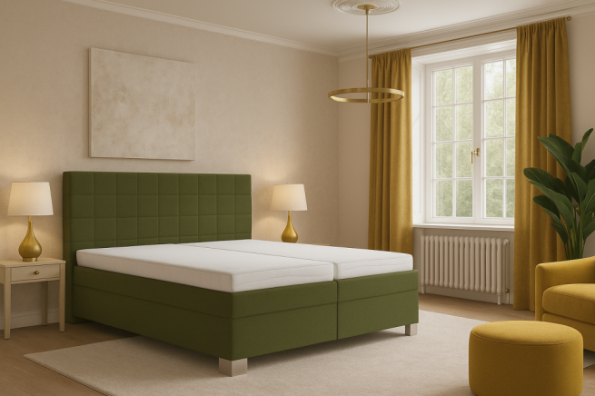 Čalouněné postele Villy