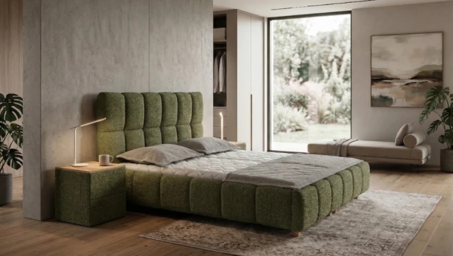 Čalouněné postele Zeus