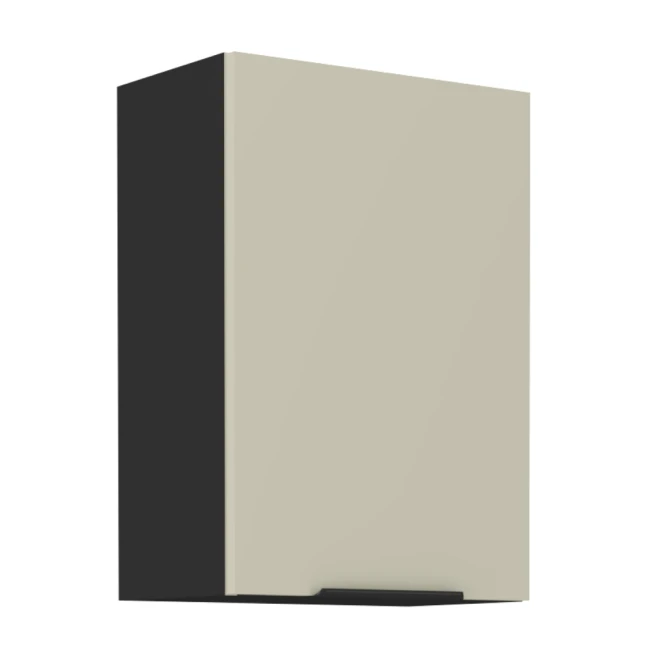 Horní skříňka, cashmere / černá, ARAKA 50 G-72 1F