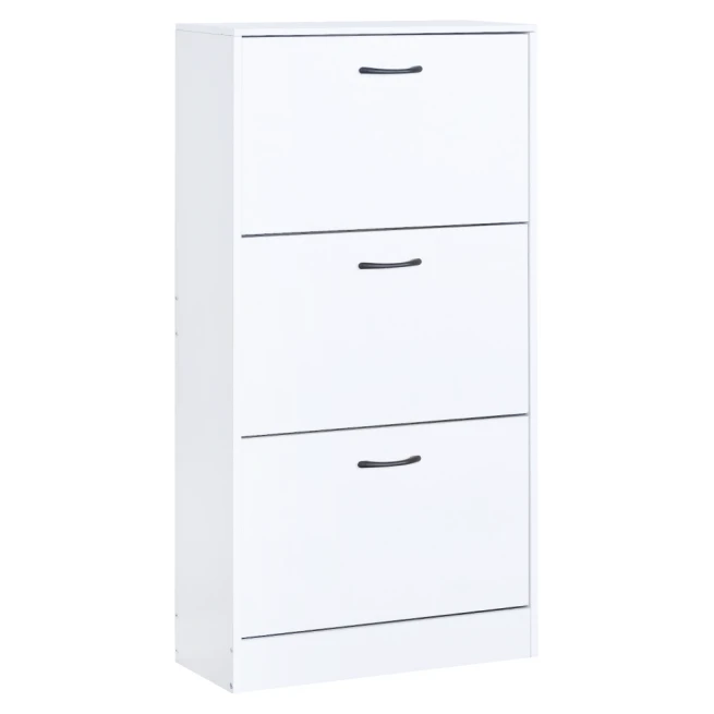 Botník, 3-řadý, bílá, BOTORIA