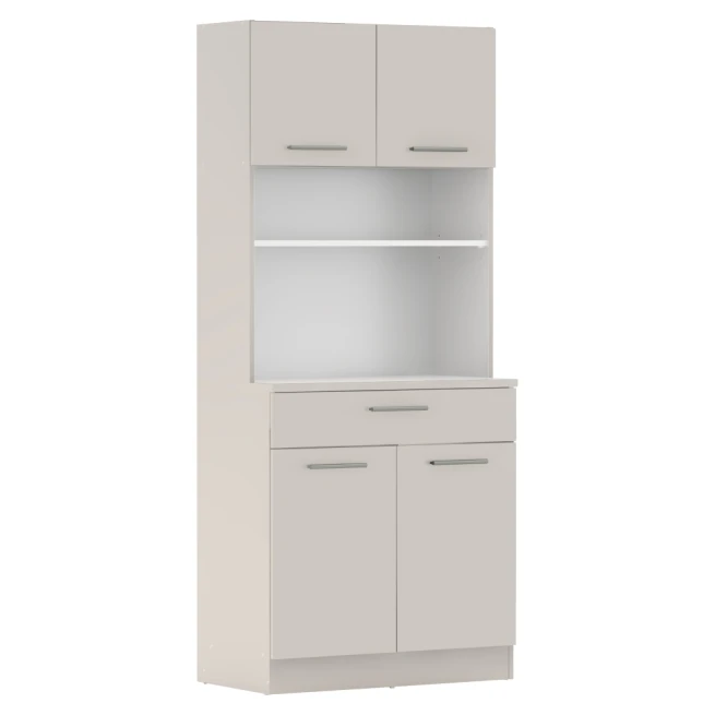 Čtyřdveřový kredenc, kašmír, DOMIS NEW