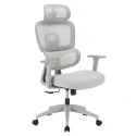 Kancelářské křeslo, světle šedá/šedá, ERMEN