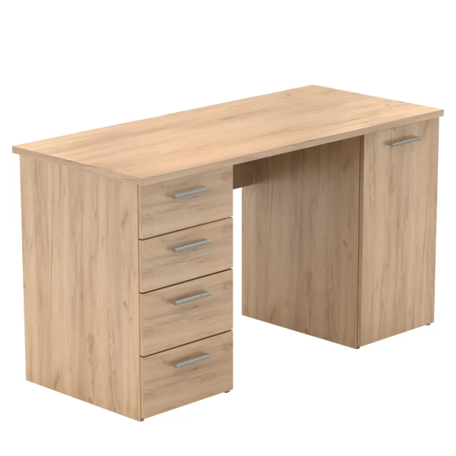 Psací stůl, dub artisan, EUSTACH