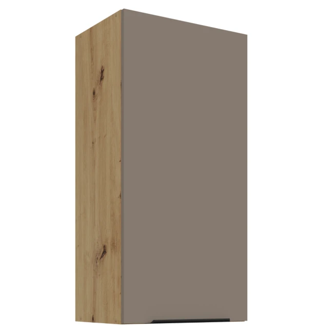 Horní skříňka, sandgrau/dub artisan, FRISBO 45 G-90 1F