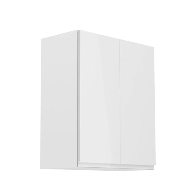 Horní skříňka, bílá / bílý extra vysoký lesk, AURORA G602F