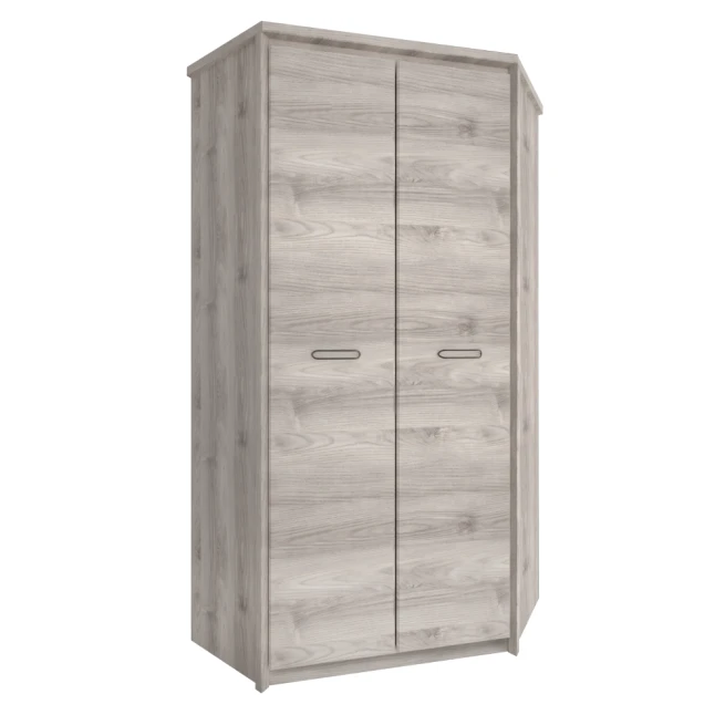 Rohová skříň 2D, kaštan nairobi, JESI NEW