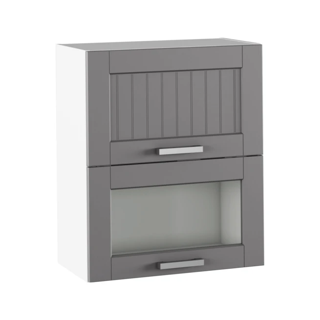 Horní skříňka, tmavě šedá / bílá, JULIA TYP 8