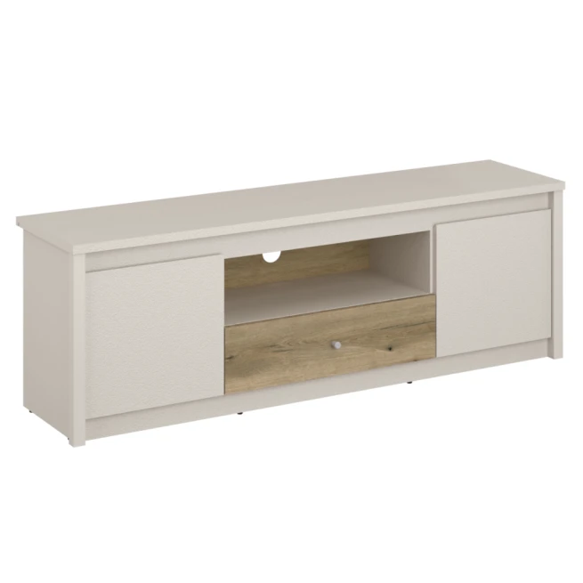 TV stolek, kašmír/dub evoke, KAROS 2D1S