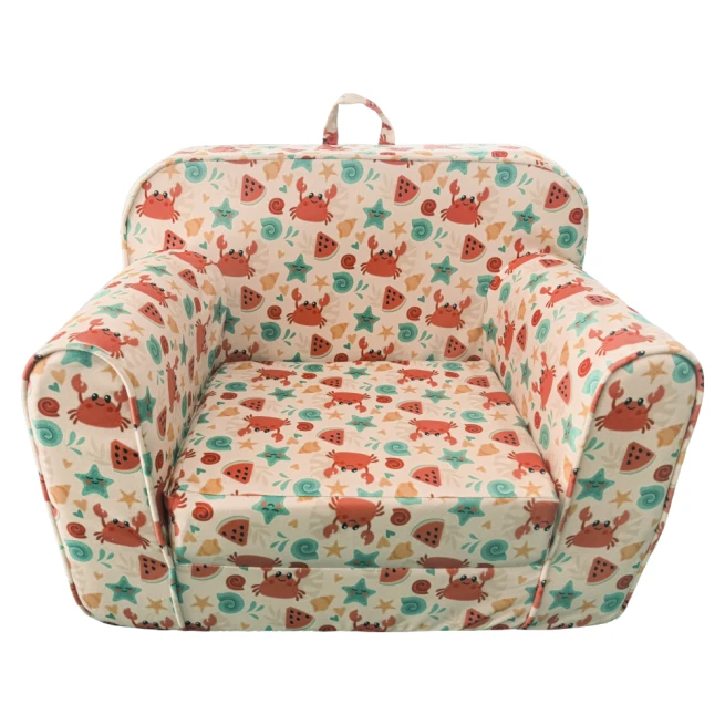 Rozkládací sedací vak, mix barev, KIDY