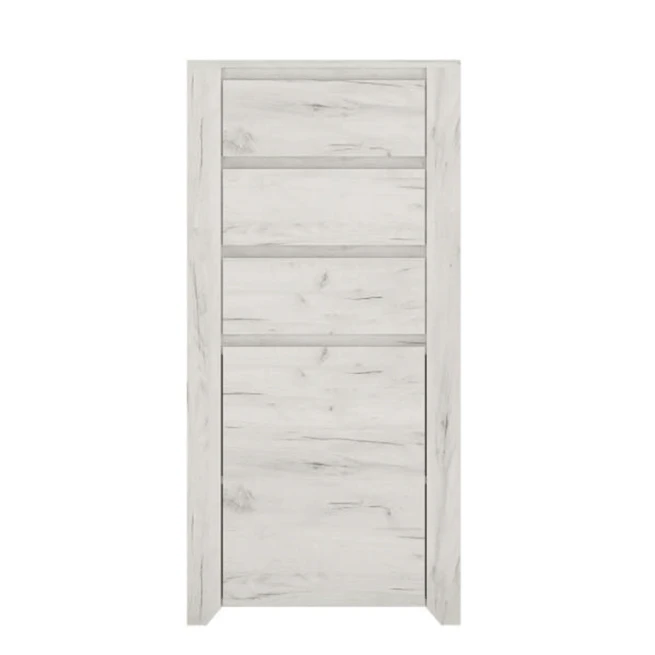 Komoda typ 35, bílá craft, ANGEL