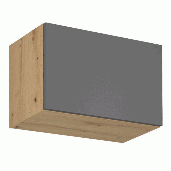 Horní skříňka, dub artisan/šedý mat, LANGEN G60KN