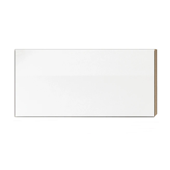 Skříňka horní G 60, vysoký bílý lesk/dub sonoma, LINE