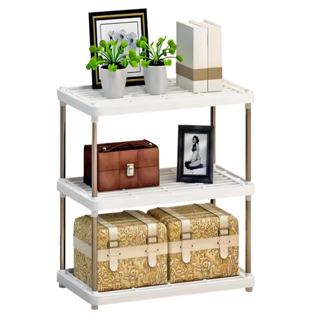 Regál, bílá, MARESI