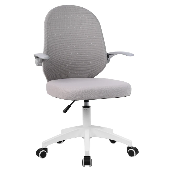 Kancelářské křeslo, šedá/bílá, PASTURA
