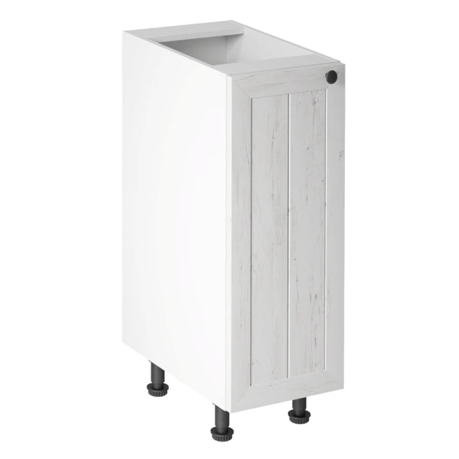 Spodní skříňka D30, levá, bílá / sosna Andersen, PROVANCE