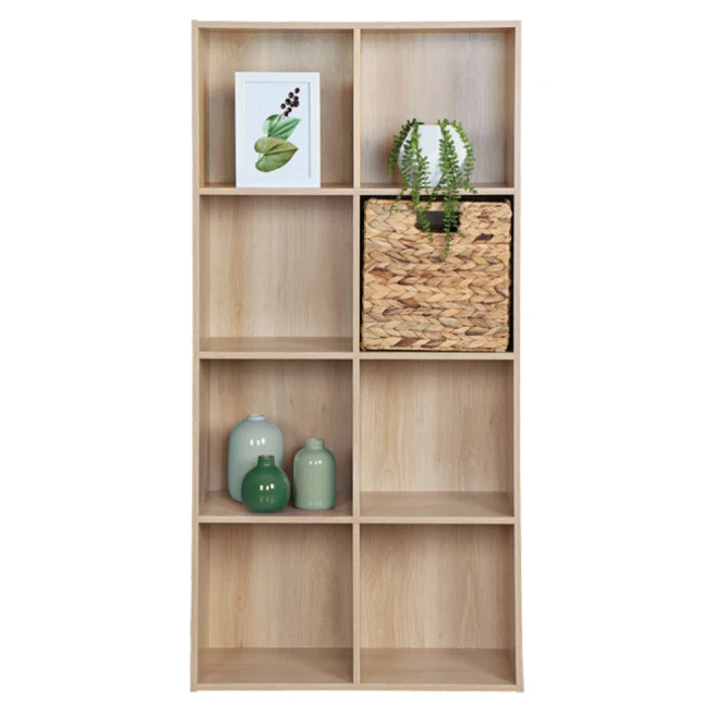 Regál, dub přírodní, SANDE