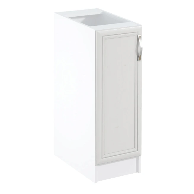 Spodní skříňka D30, levá, bíla/sosna Andersen, SICILIA