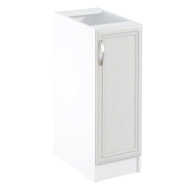 Spodní skříňka D30, pravá, bíla/sosna Andersen, SICILIA