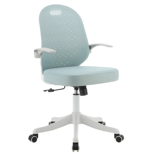 Otočná židle, neomint//bílá, TARIA