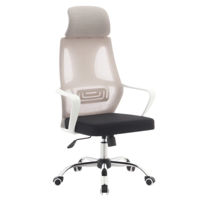 Kancelářské křeslo, šedá/černá/bílá, TAXIS 2 NEW
