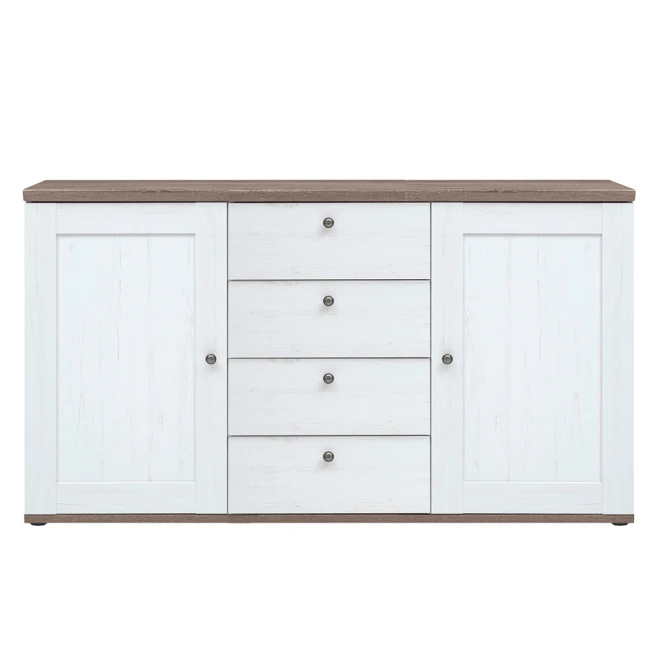 Komoda, borovice canyon/dub sonoma trufel, TEINA KOM2D4S