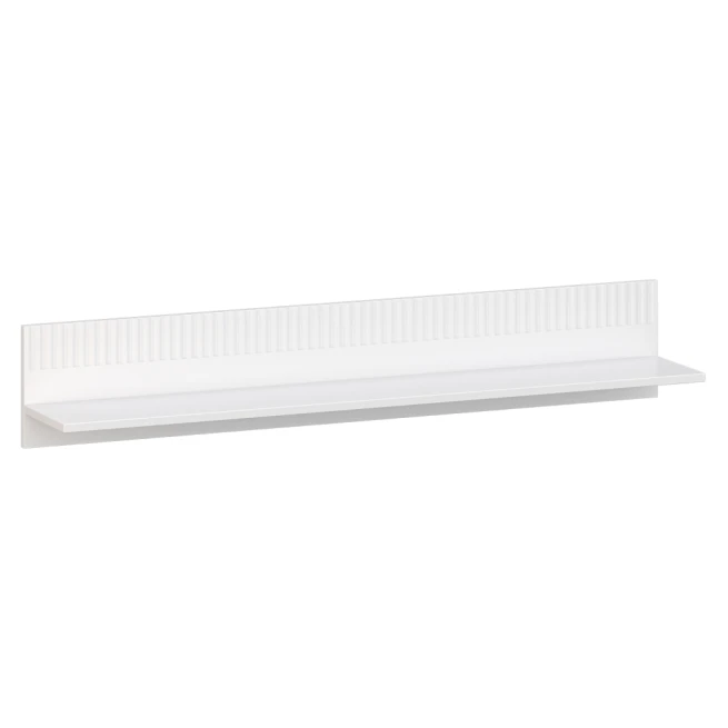 Závěsná police 130, bílá, VELIS