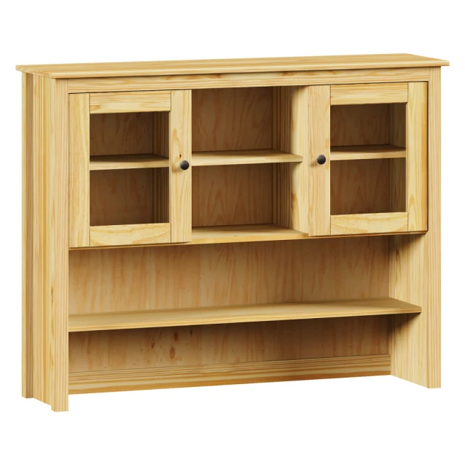 Nástavec příborníku 2 dveře + police TORINO kovové úchytky