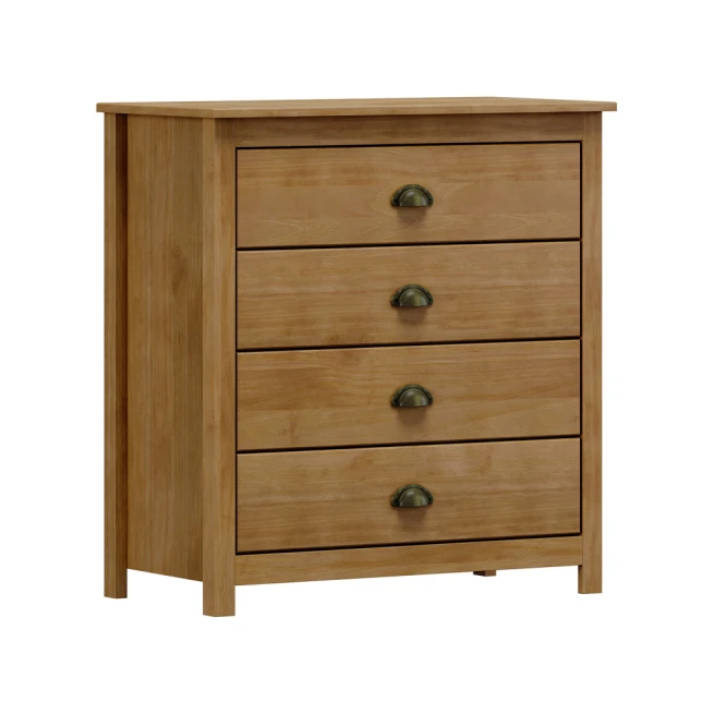 Komoda 4 zásuvky TOPAZIO dub