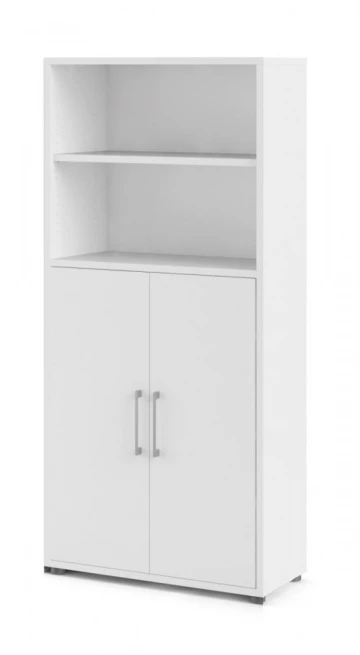 Knihovna Office 80400/155 bílá