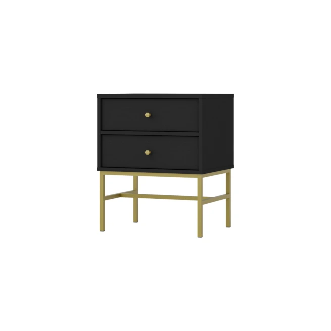 Noční stolek Tomila 801/3 černý grafit