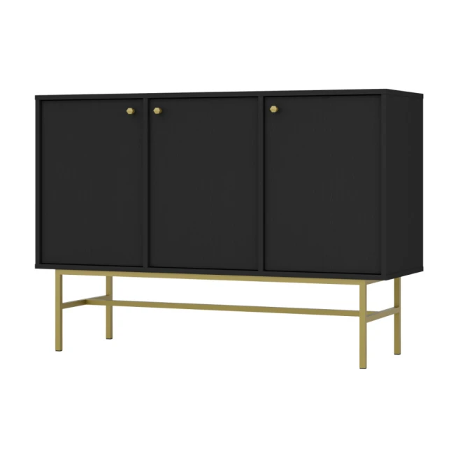 Komoda Tomila 813/3 černý grafit