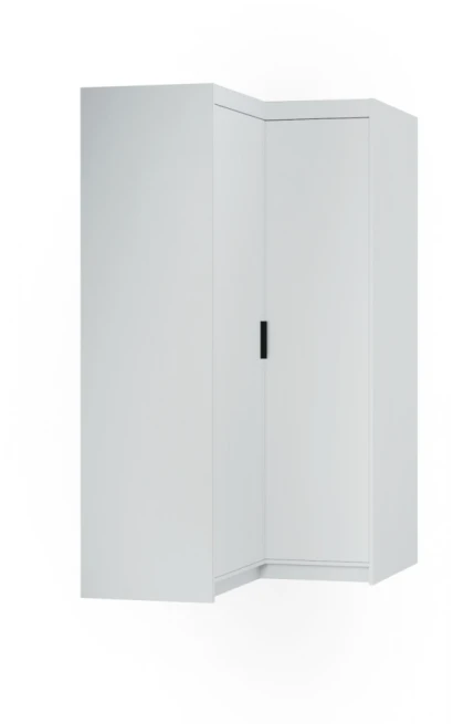 Skříň Enja 2D rohová bílá