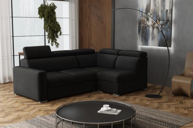 Sedací souprava Petrit VI pravá Kronos černá