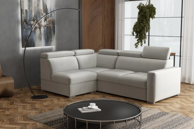 Sedací souprava Petrit VII levá Paros světle šedá