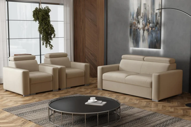 Sedací souprava Petrit 3+1+1 Paros béžová