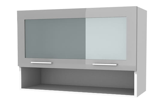 Kuchyňská skříňka Femme KL80 1W+P šedý lesk