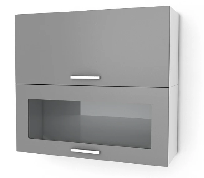 Kuchyňská skříňka Natanya KL601D1W bílý lesk